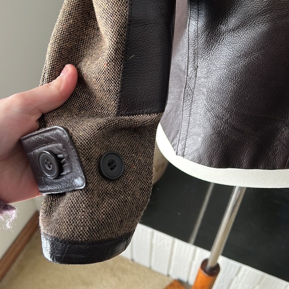 Nygard collection, equestrian style tweed and leather lined jacket - Picture 10 of 14